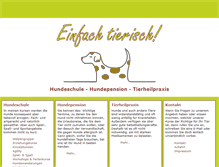 Tablet Screenshot of einfachtierisch.com